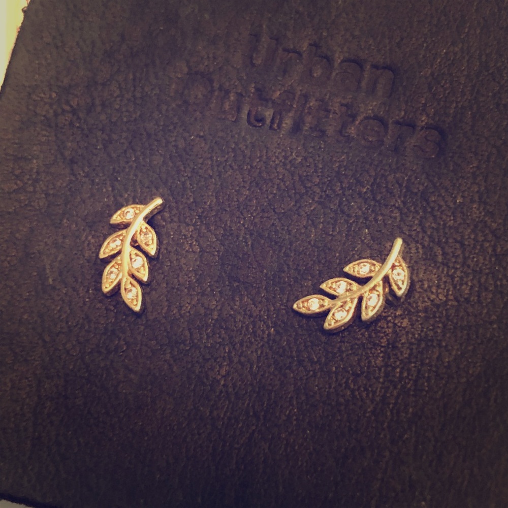 Urban Outfitters Leaf Earrings